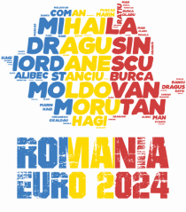 Suporter Romania - Echipa nationala Euro 2024 v1