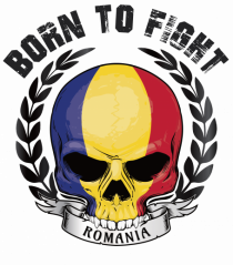 Suporter Romania - Romania - Born to fight