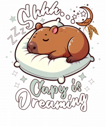 Capy Capybara Drăguț Somnoros