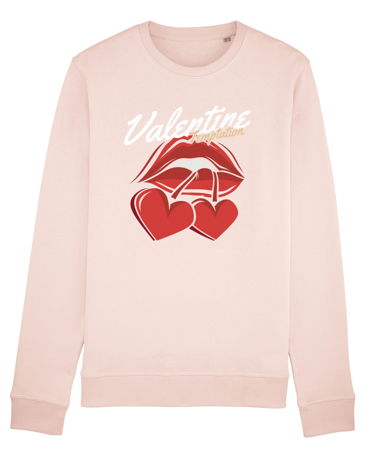 Bluză mânecă lungă Unisex Rise Candy Pink