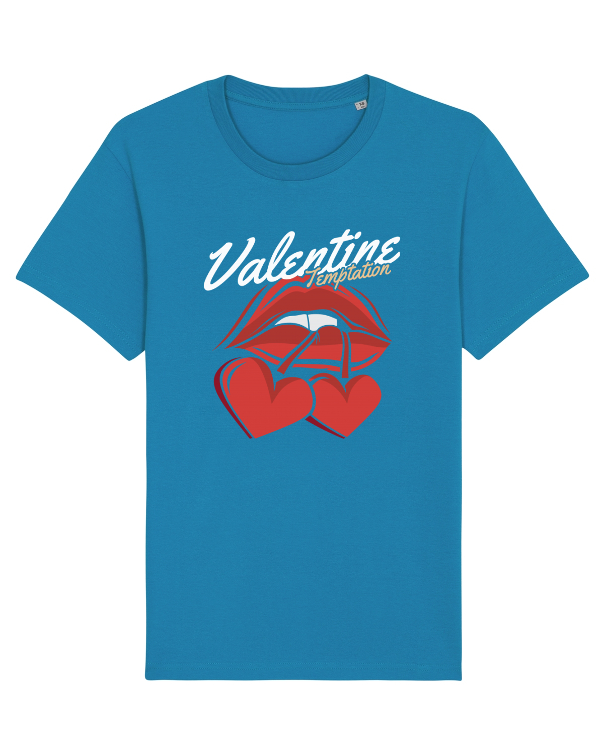 Tricou mânecă scurtă Unisex Rocker Azur