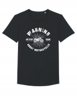 Motorcycles Tricou mânecă scurtă guler larg Bărbat Skater
