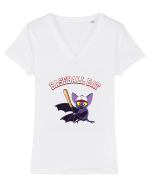 Mascota Baseball Tricou mânecă scurtă guler V Damă Evoker