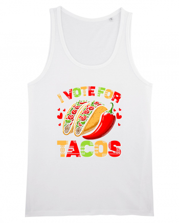 I vote for tacos White