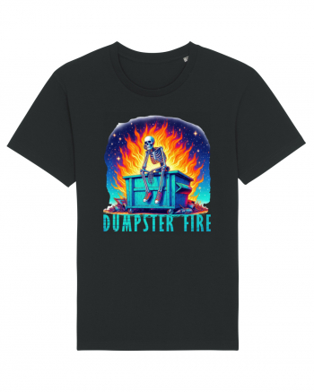 Dumpster Fire Tricou mânecă scurtă Unisex Rocker