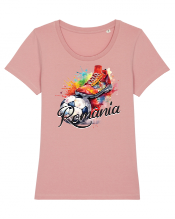 Fotbal Romania - Cu mingea la picior Canyon Pink