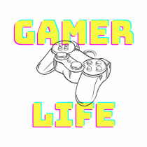 Gamer Life consolă neagră 