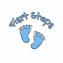 First Steps (blue feet) 