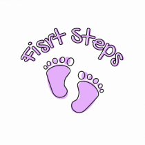 First Steps (pink feet) 