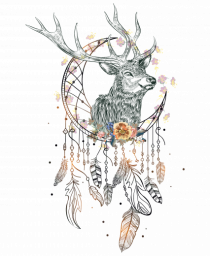 Cerb Floral Dreamcatcher Luna