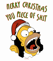 Christmassy Simpsons no. 6