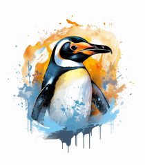 Penguin  splash