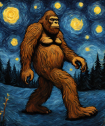 Stary Night Bigfoot