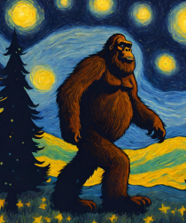 Stary Night Bigfoot
