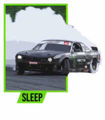 Eat, sleep, drift!