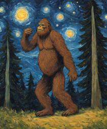 Stary Night Bigfoot