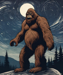 Stary Night Bigfoot