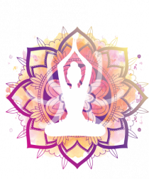 Yoga Lotus Mandala Roz
