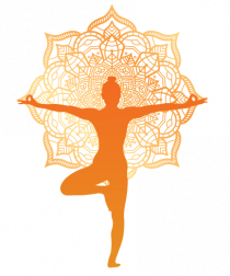 Yoga Mandala Portocaliu