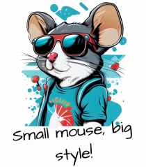 SMALL MOUSE, BIG STYLE! - V2