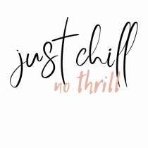 Just Chill No Thrill (negru) 