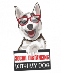 Social Distance Husky
