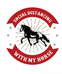 Social Distancing Horse