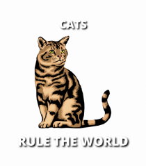 cats rule the world