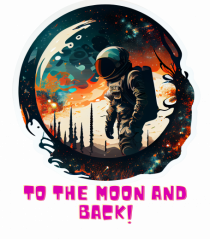 TO THE MOON AND BACK!