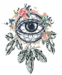 Ochi Floral în Dreamcatcher