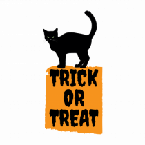 Pisica Neagră Trick or Treat 