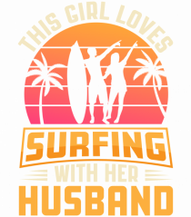 This Girl Loves Surfing With Her Husband