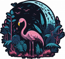 Flamingo moon