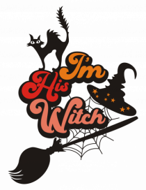 I'm His Witch Halloween