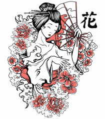 Geisha Flowers