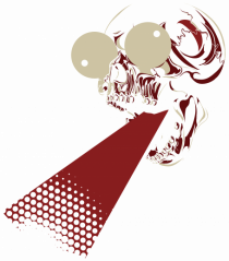 Retro Skull