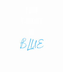 BLUE T-SHIRT