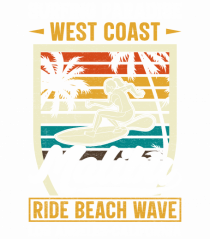 Surfing Paradise  West Coast Malibu Ride Beach Wave Los Angeles California