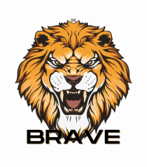 Be brave Lion