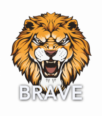 Be brave Lion