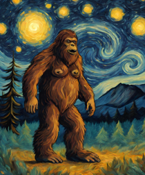 Stary Night Bigfoot