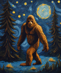 Stary Night Bigfoot