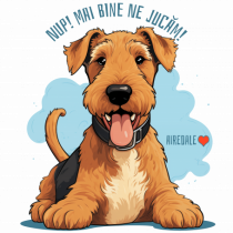 NUP! MAI BINE NE JUCAM! - AIREDALE TERRIER