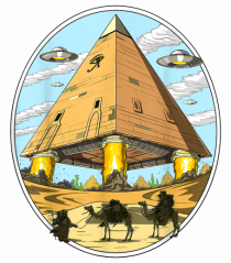 Alien Egyptian Pyramids