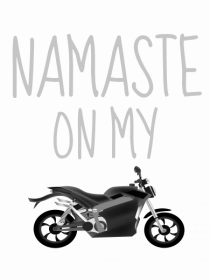 Namaste on My Bike