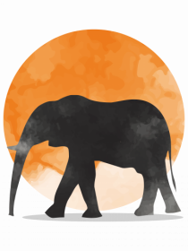 Moon Elephant