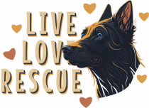 Live Love Rescue Dog -3