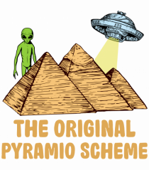 Astronaut Alien Ufo Egyptian Pyramid