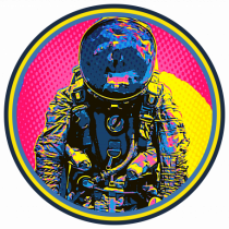 Retro Astronaut 