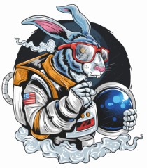 Astronaut Rabbit